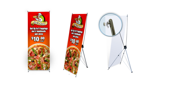 Promotional X-Banner Stands